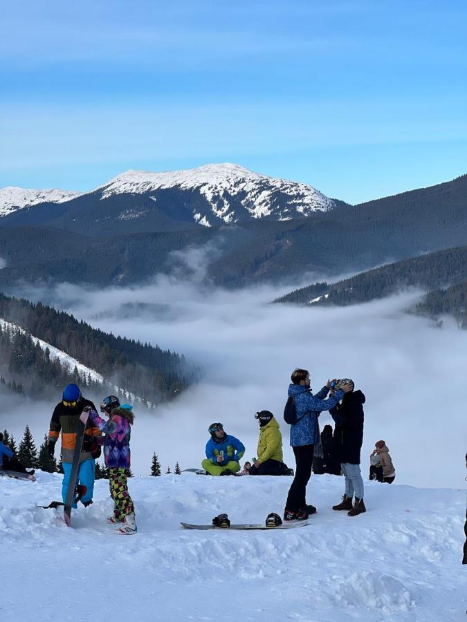 Chalet Blanc Bukovel Bagian luar foto